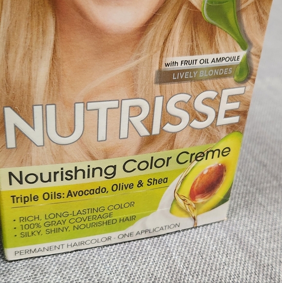 Garnier Hair Color Nutrisse Nourishing Creme 100 Extra-Light Natural Blonde/ 2 - Picture 3 of 5